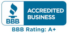 BB accredited business BBB Rating: A+